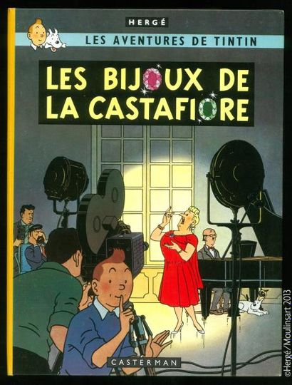 HERGÉ TINTIN 21. LES BIJOUX DE LA CASTAFIORE. EO Edition originale belge (B34). Album...