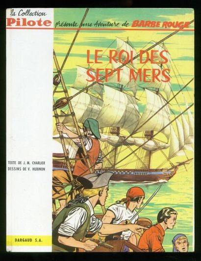 HUBINON BARBE ROUGE 02. LE ROI DES 7 MERS. Edition originale française 1962 en très...