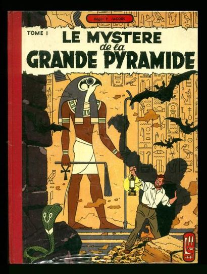 JACOBS BLAKE ET MORTIMER 03. LE MYSTÈRE DE GRANDE PYRAMIDE TOME 1. EDITION ORIGINALE...