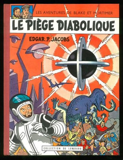 JACOBS BLAKE ET MORTIMER 08. LE PIÈGE DIABOLIQUE. EO Edition originale 1962 proche...