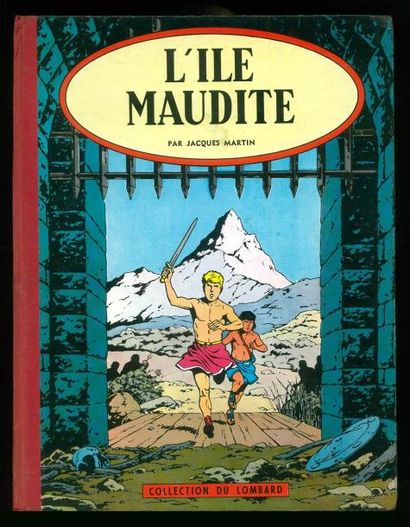 MARTIN ALIX 03. L'ILE MAUDITE.. EO Edition originale 1957. Album en très bel état...