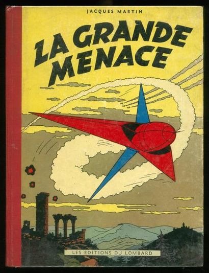 MARTIN LEFRANC 01. LA GRANDE MENACE. EO Edition originale 1954. Album en très bel...