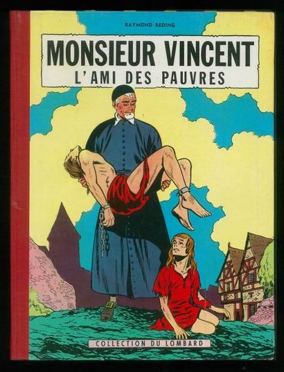 REDING MR VINCENT L'AMI DES PAUVRES. Edition originale 1957. Album en très très bel...