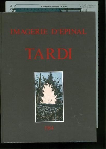 Tardi LE TROU D'OBUS. Tirage de tête en imagerie d'Epinal (rarissime exemplaire)....