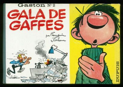FRANQUIN GASTON 02. GALA DE GAFFES. Edition originale 1963 à l'italienne Album en...