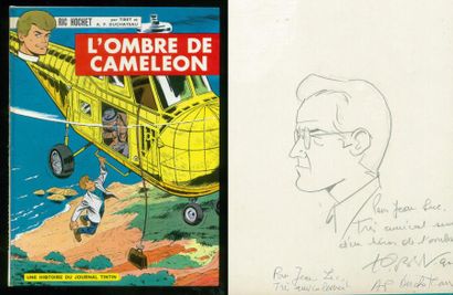 TIBET RIC HOCHET 04. L'OMBRE DU CAMÉLÉON. Edition originale à l'état neuf enrichie...