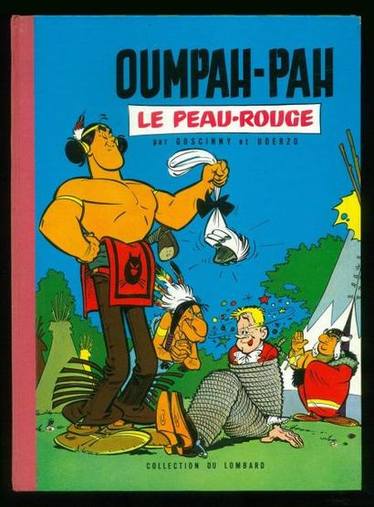UDERZO OUMPAH-PAH LE PEAU ROUGE. Edition originale francaise 1961. Album en très...
