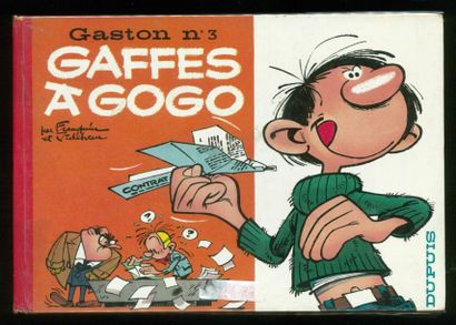 FRANQUIN GASTON 03. GAFFES À GOGO Edition originale à l'italienne 1964. Album en...