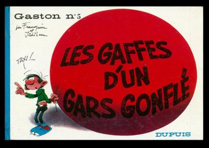 FRANQUIN GASTON 05. LES GAFFES D'UN GARS GONFLÉ Edition originale à l'italienne 1967....