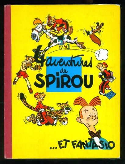 FRANQUIN SPIROU 01 4 AVENTURES DE SPIROU ET FANTASIO. Edition originale française...