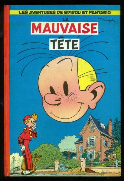 FRANQUIN SPIROU 08. LA MAUVAISE TÊTE. Edition originale française 1956. Album en...