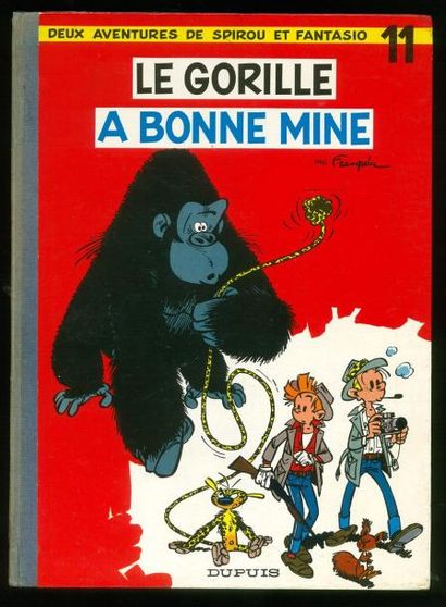 FRANQUIN SPIROU 11. LE GORILLE À BONNE MINE. Edition originale 1959. Album en très...