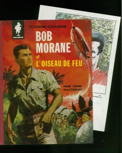 ATTANASIO/ FORTON BOB MORANE ET L'OISEAU DE FEU. Edition originale 1960. Album à...