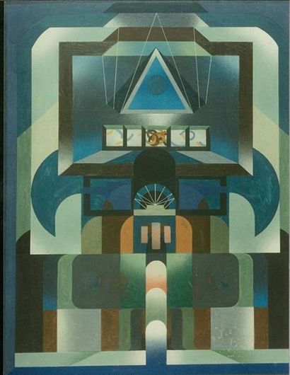 BRAUN Bernade (1935-) Entree (Wej.cie) Huile 73 X 90 cm