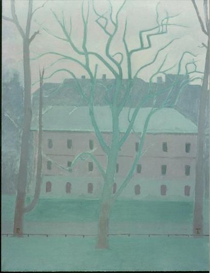 TARANCZEWSKI Pawel (1940-) Arbres (Drzewa) Huile 100 X 80 cm