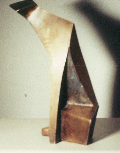 RODZINSKA Affamé (Glodny) Bronze 10 X 25 cm