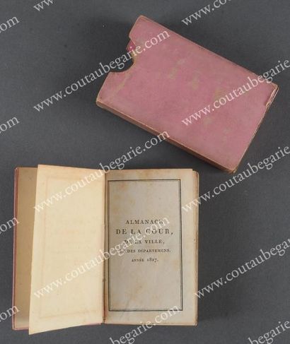 null Almanach de la Cour et de la Ville et des départements pour l'année 1817, publié...
