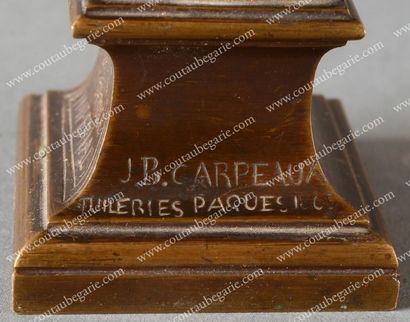 CARPEAUX Jean-Baptiste (1827-1875), d'après Son Altesse le Prince impérial. Bronze...