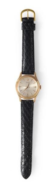 ROLEX Une montre de poignet pour homme en or rose, cadran rond, mouvement mécanique...