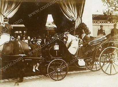 null Visite de l'Empereur Nicolas II en France du 18 au 21septembre 1901. Album contenant...
