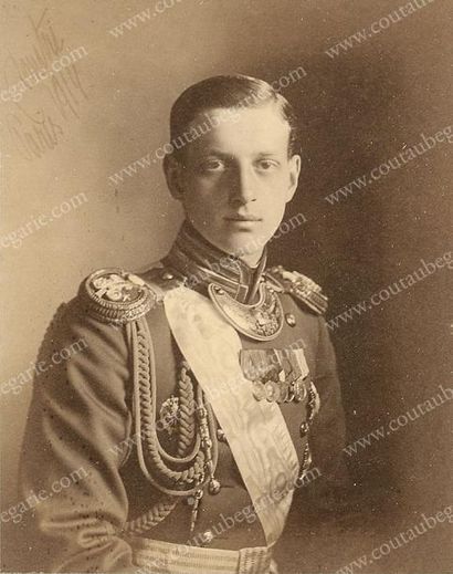 null Dimitri Pavlovitch, grand duc de Russie (1891-1942). Portrait photographique...