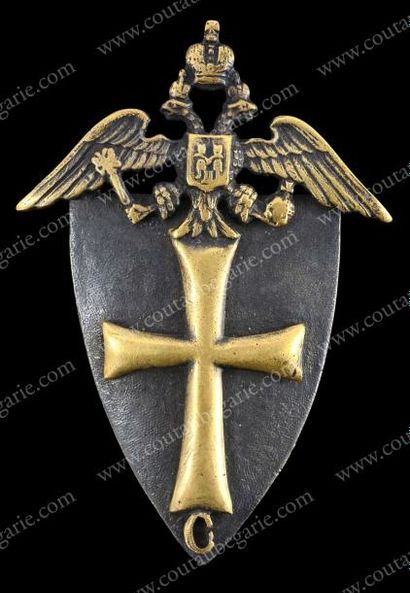 null Badge du 180e régiment d'infanterie Vindau. Créé le 7/03/1911. Modèle pour soldat...