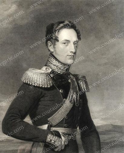 null Nicolas Ier, empereur de Russie (1796-1855). Lithographie de I. H. Robinson,...