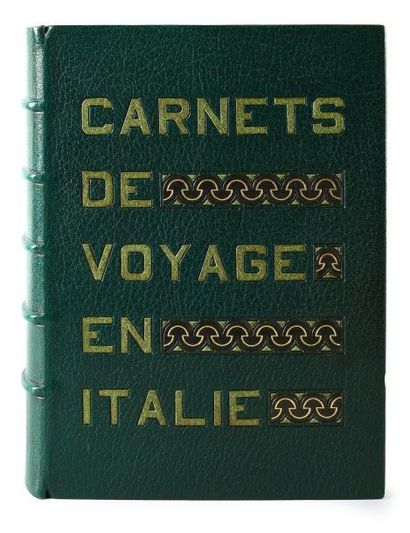 DENIS (Maurice) Carnets de voyage en Italie. 1921-1922. Paris, Jacques Beltrand,...
