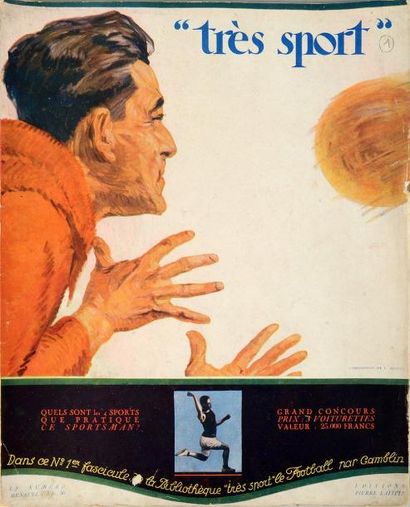 null Lot d'environ 30 numéros non suivi de la revue Très Sport entre 1922 et 1925....