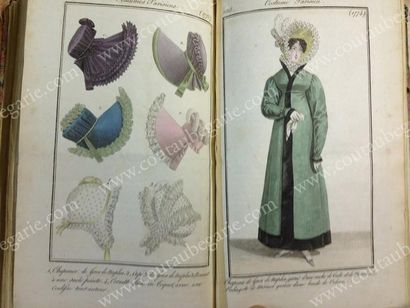 null Journal des Dames et des Modes, 1812, 1818 et 1823, revue de mode masculine...