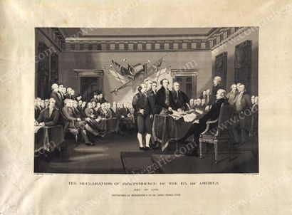 null The Declaration of Independence of the U.S. of America - July 4th 1776, Wullschleger...