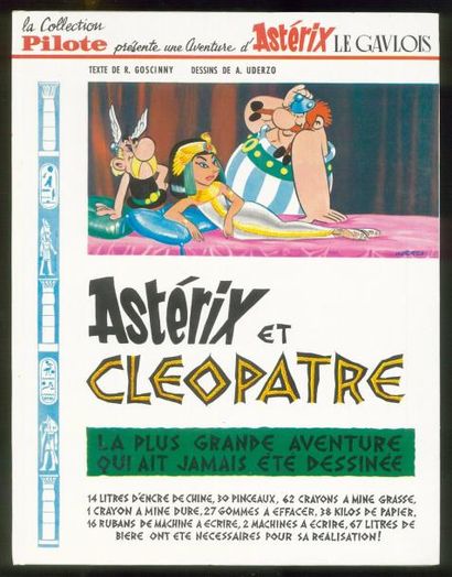 UDERZO ASTERIX 06. ASTERIX ET CLÉOPÂTRE. Edition originale cartonnée française Pilote...