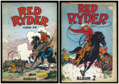 HARMAN RED RYDER. Tomes 2 et 6 en éditions originales en très bon état