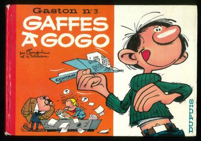 FRANQUIN GASTON 03. Gaffes à Gogo. Edition originale à l'italienne en très bon é...