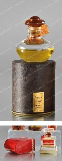Divers Parfumeurs - (Années 1930 -1950) Lot comprenant le flacon du parfum «Balzac...