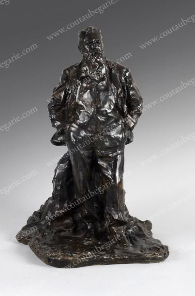 null TROUBETZKOY Paul Pétrovitch Prince (1866-1938). Auguste Rodin (1840-1917). Bronze...