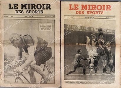 null Le Miroir des Sports (nouvelle série). N° 1 et 2 du 7 et 14 avril 1941. Format...