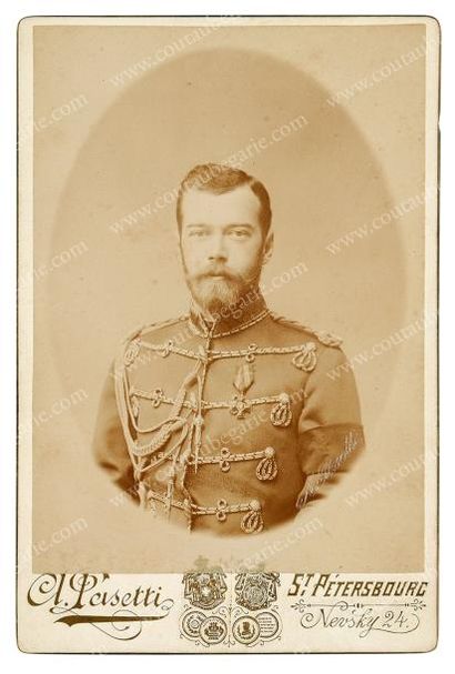 null NICOLAS II, empereur de Russie (1868-1918). Portrait photographique de Passeti...