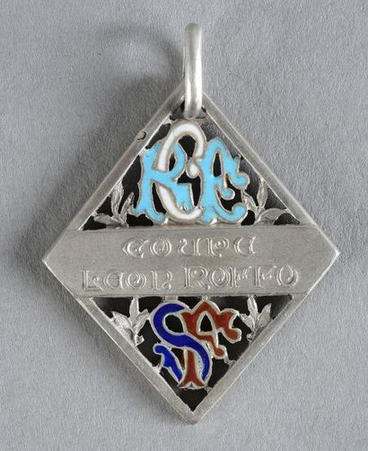 null Médaille commémorative de la Coupe Léon Roffo 1924 opposant chaque saison le...