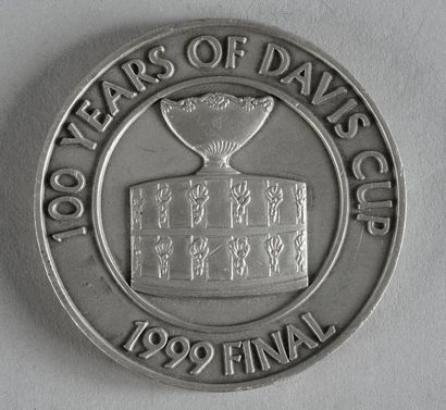 null Médaille de la finale de la Coupe Davis 1999 entre l'Australie et la France...