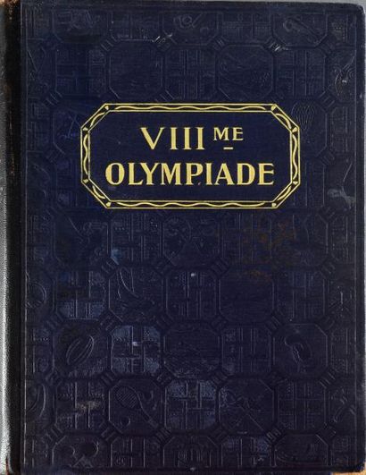 null 1924. Paris/Chamonix Rapport officiel de la VIIIème Olympiade d'été et de la...