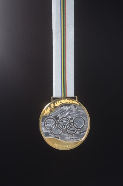 1992. Albertville. Médaille de bronze officielle...