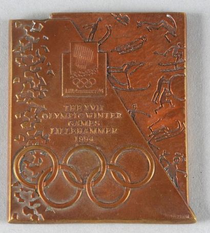 1994. Lillehammer. Médaille officielle de...