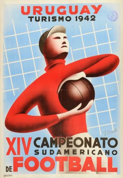 Affiche du XIVème Championnat Sud Américain...