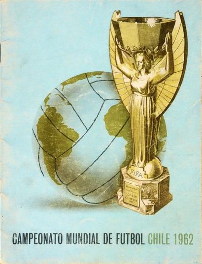 null Programme général de la Coupe du Monde 1962 au Chili. En Espagnol complet de...