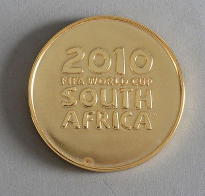 null Médaille officielle de participant à la Coupe du Monde 2010 en Afrique du Sud....