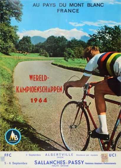 Affiche des Championnats du Monde 1964 à...