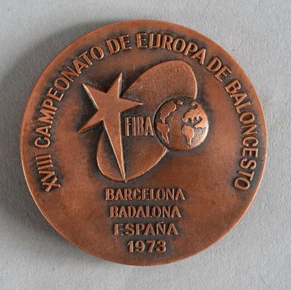 Médaille officielle de participant du XVIIIème...