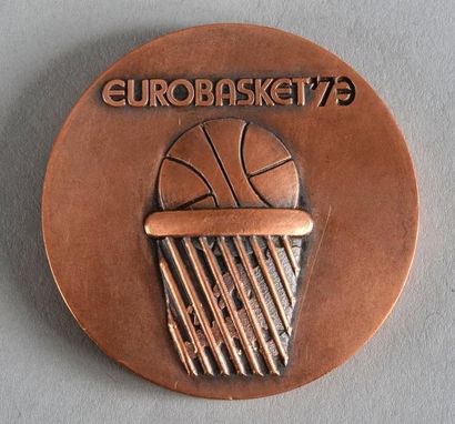 null Médaille officielle de participant du XVIIIème Championnat d'Europe masculin...