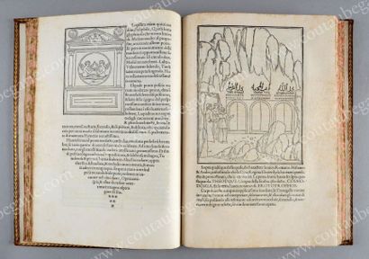 COLONNA Francesco Hypnerotomachia Poliphili [...]. Venise, Alde Manuce, 1499. Petit...